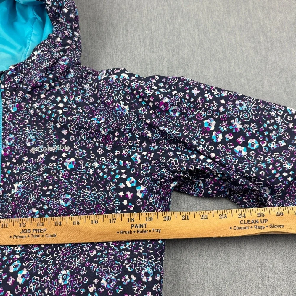 Columbia Jacket Youth Girls XL 18-20 Purple Magic Mile Insulated Hooded Coat‎